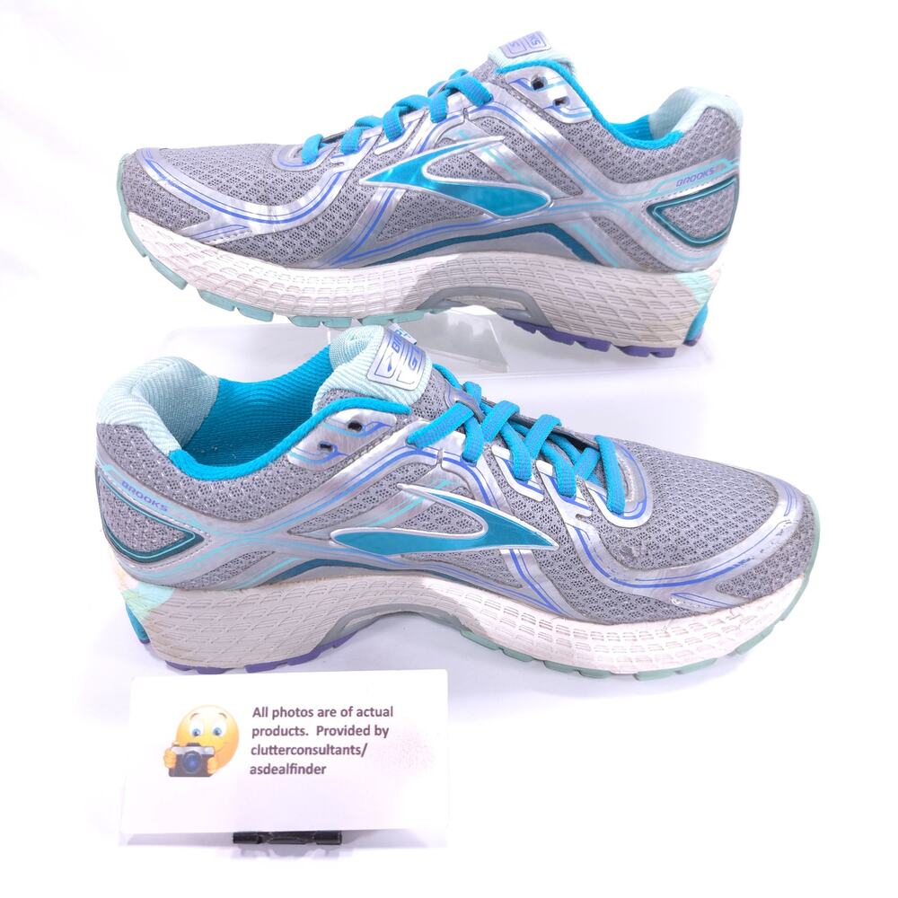Brooks Adrenaline GTS 16 Athletic Running Shoe Womens Size 7.5 1202031B170 Gray - Picture 4 of 9